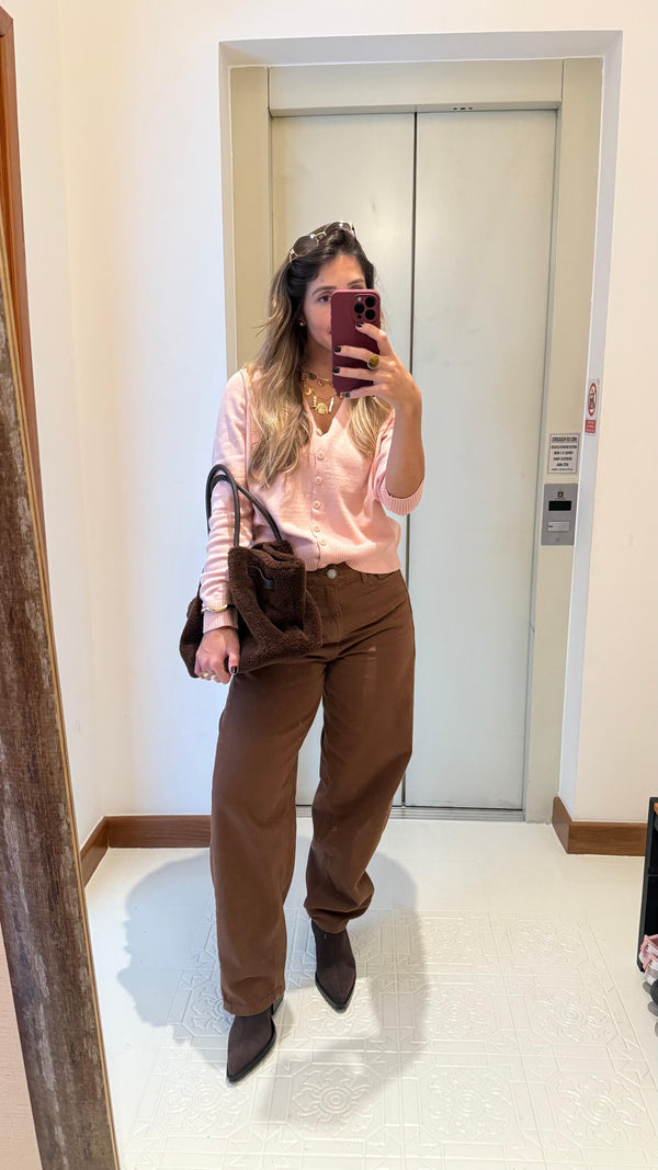Calça Jeans Amêndoa